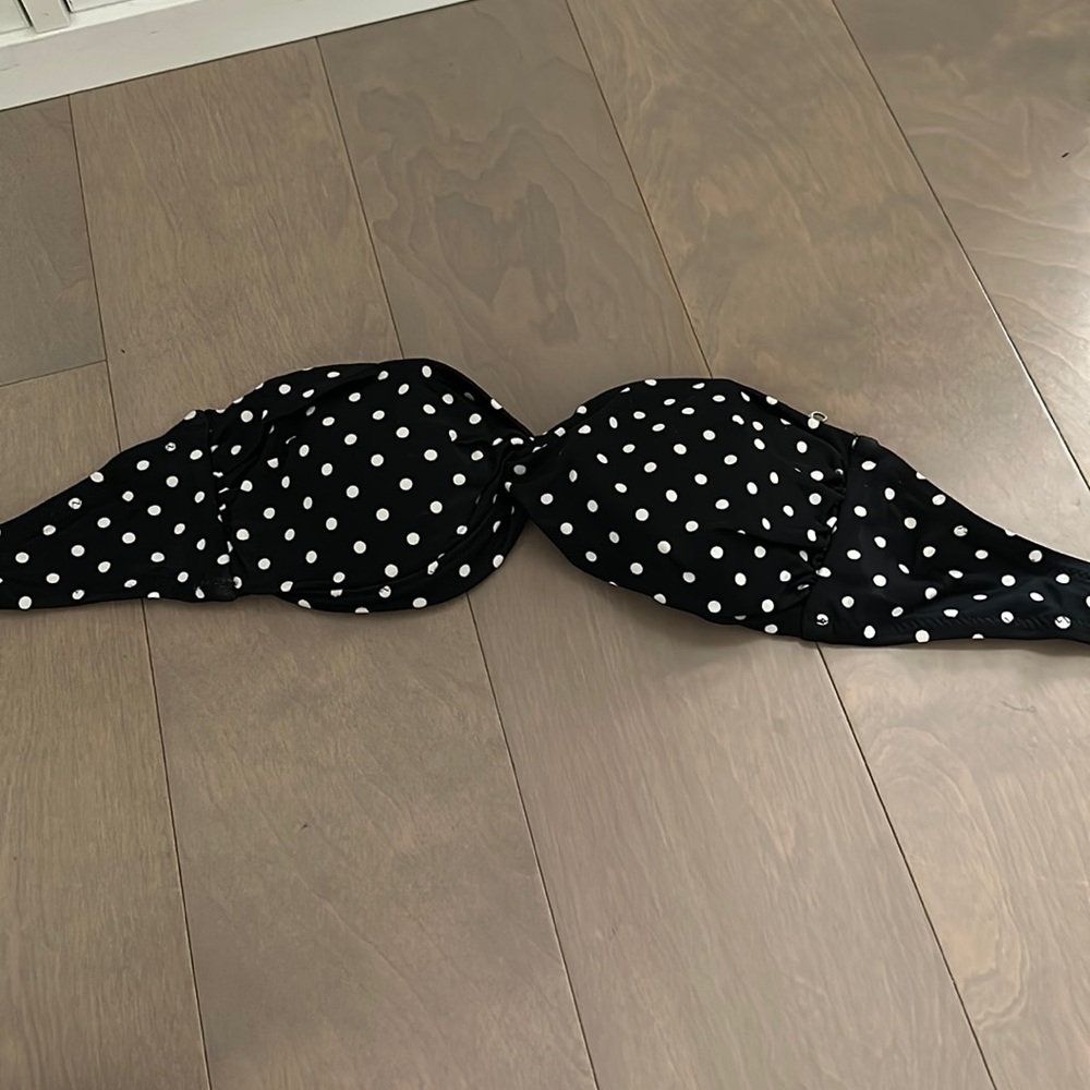 Victoria’s Secret polka dots bandeau top XS